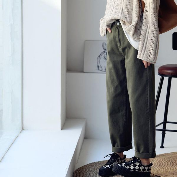 jeans micoco n1609c literary and retro casual everything loose show thin high waist radish denim trousers female, Blue
jeans micoco n1609c literary and retro casual everything loose show thin high waist radish denim trousers female, Blue
