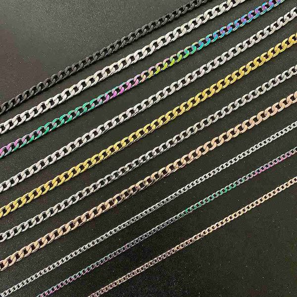 wholesale custom 3mm 4mm necklace chain for women jewelry 14k 18k gold plated filled stainless steel thick nk figaro chain, Silver
wholesale custom 3mm 4mm necklace chain for women jewelry 14k 18k gold plated filled stainless steel thick nk figaro chain, Silver
