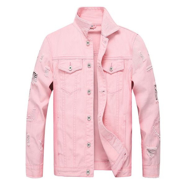 men's jackets men red pink denim jackets outerwear jean coats spring autumn male's holes jackets men ripped slim fit denim outdoor, Black;brown
men's jackets men red pink denim jackets outerwear jean coats spring autumn male's holes jackets men ripped slim fit denim outdoor, Black;brown