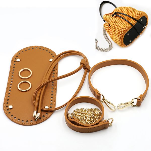 bag parts accessories diy handmade chain handbag shoulder strap woven bag set leather drawstring bag bottoms with hardware for women bag acc, Black
bag parts accessories diy handmade chain handbag shoulder strap woven bag set leather drawstring bag bottoms with hardware for women bag acc, Black