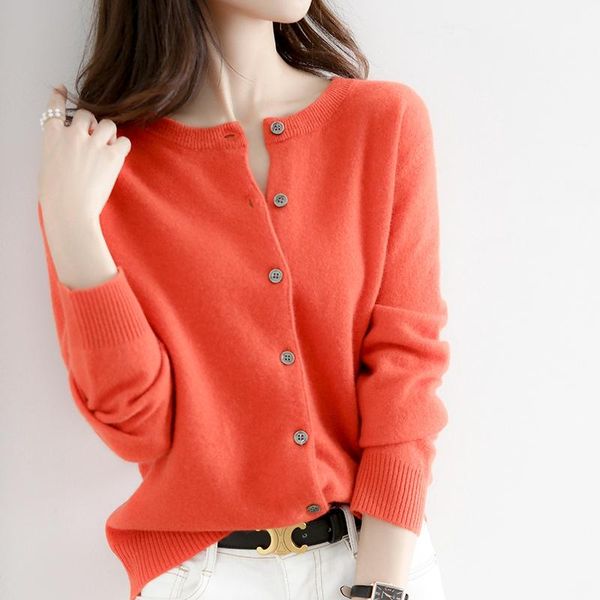 sweaters 2022 ladies spring and autumn new oneck cashmere cardigan sweater casual comfortable fashion longsleeved cardigan top, White;black
sweaters 2022 ladies spring and autumn new oneck cashmere cardigan sweater casual comfortable fashion longsleeved cardigan top, White;black