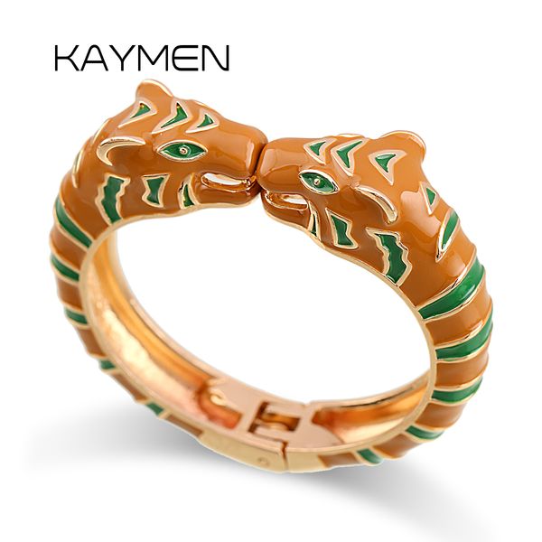 charm bracelets kaymen st enamel colorful tiger bangle cuff bracelet for women girls statement multicolor fashion jewelry 15 colors 230508, Golden;silver
charm bracelets kaymen st enamel colorful tiger bangle cuff bracelet for women girls statement multicolor fashion jewelry 15 colors 230508, Golden;silver