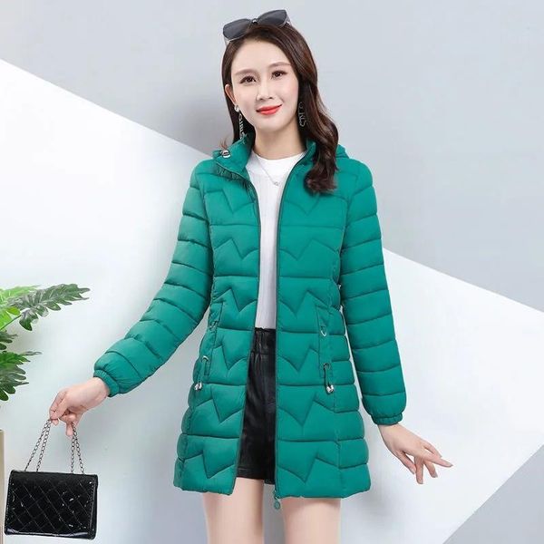 leather women's winter jacket parkas 2022 new hooded casual down cotton padded jacket long coat female warm parka outerwear winter coat, Black
leather women's winter jacket parkas 2022 new hooded casual down cotton padded jacket long coat female warm parka outerwear winter coat, Black
