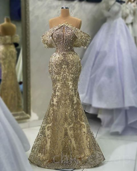 aso ebi 2023 arabic mermaid gold prom dress beaded crystals evening formal party second reception birthday engagement gowns dresses robe de, Black
aso ebi 2023 arabic mermaid gold prom dress beaded crystals evening formal party second reception birthday engagement gowns dresses robe de, Black