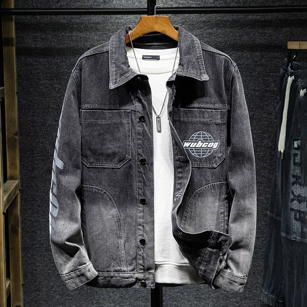 men's jackets men's fashion denim jacket brand spring and autumn gradient men's jacket outer mens graphic jean jacket 230509, Black;brown
men's jackets men's fashion denim jacket brand spring and autumn gradient men's jacket outer mens graphic jean jacket 230509, Black;brown