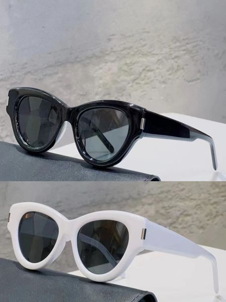 spring and summer trend sunglasses minimalist comfort designer travel goggles sl506 cat-eye luxury mirror leg strap logo sunglasses, White;black
spring and summer trend sunglasses minimalist comfort designer travel goggles sl506 cat-eye luxury mirror leg strap logo sunglasses, White;black