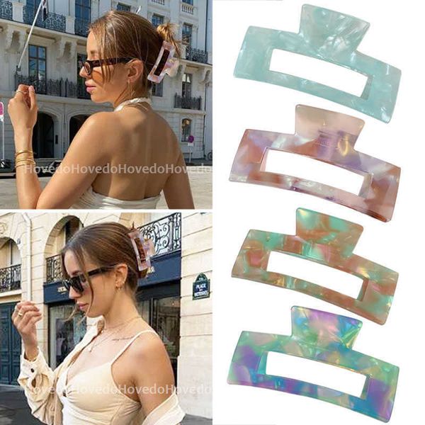 hair clips barrettes 2023 new acetate square hair claw large size leopard hair clip for women girls hairpin hair clamps clips chic hair acce, Golden;silver
hair clips barrettes 2023 new acetate square hair claw large size leopard hair clip for women girls hairpin hair clamps clips chic hair acce, Golden;silver