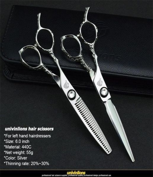 univinlions 6quot left handed hairdressing scissors hand hair for salon barber cutting y thinning shears 2202224442196
univinlions 6quot left handed hairdressing scissors hand hair for salon barber cutting y thinning shears 2202224442196