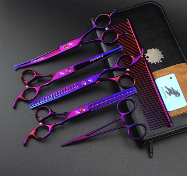 7 inch round head grooming set pet dog scissors professional curved cutting shears thinning makas tijeras safety6451617
7 inch round head grooming set pet dog scissors professional curved cutting shears thinning makas tijeras safety6451617