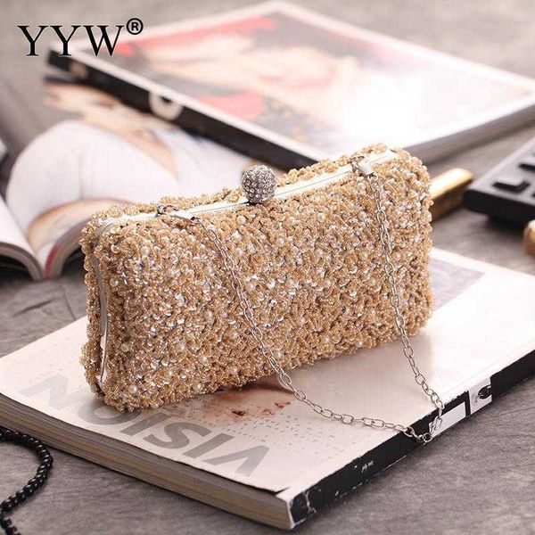 evening bags women handbag for party gift new box chain shoulder ladies fashion gold clutch messenger 230427
evening bags women handbag for party gift new box chain shoulder ladies fashion gold clutch messenger 230427