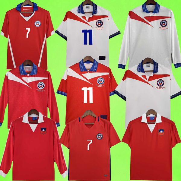 retro chile soccer jerseys 1982 1998 2014 2016 home away vintage football shirts classic 82 98 14 16 17 uniform salas zamorano vidal alexis, Black;yellow
retro chile soccer jerseys 1982 1998 2014 2016 home away vintage football shirts classic 82 98 14 16 17 uniform salas zamorano vidal alexis, Black;yellow