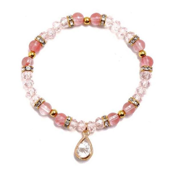selling accessories strand simple fashion colorful beaded crystal bracelet small fresh stretch girl, Black
selling accessories strand simple fashion colorful beaded crystal bracelet small fresh stretch girl, Black