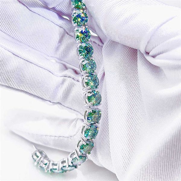 hip hop 925 sterling silver jewelry 6.5mm 8 inches blue green moissanite vvs diamond chain necklace moissanite bracelet
hip hop 925 sterling silver jewelry 6.5mm 8 inches blue green moissanite vvs diamond chain necklace moissanite bracelet
