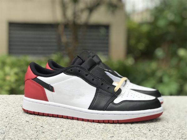 jumpman 1 low basketball shoes black toe designer shoes sneakers with original box
jumpman 1 low basketball shoes black toe designer shoes sneakers with original box