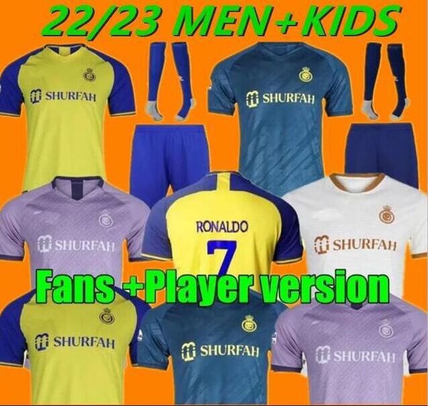 22 23 al nassr fc soccer jerseys ronaldo 2022 2023 home yellow away 22 23 cr7 gonzalo martinez talisca women fans player version men kids ki, Black;yellow
22 23 al nassr fc soccer jerseys ronaldo 2022 2023 home yellow away 22 23 cr7 gonzalo martinez talisca women fans player version men kids ki, Black;yellow