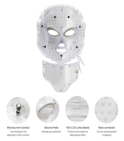 7 colors led light facial mask pon face neck mask rejuvenation face mask machine beauty light therapy for home use us plug2649659
7 colors led light facial mask pon face neck mask rejuvenation face mask machine beauty light therapy for home use us plug2649659