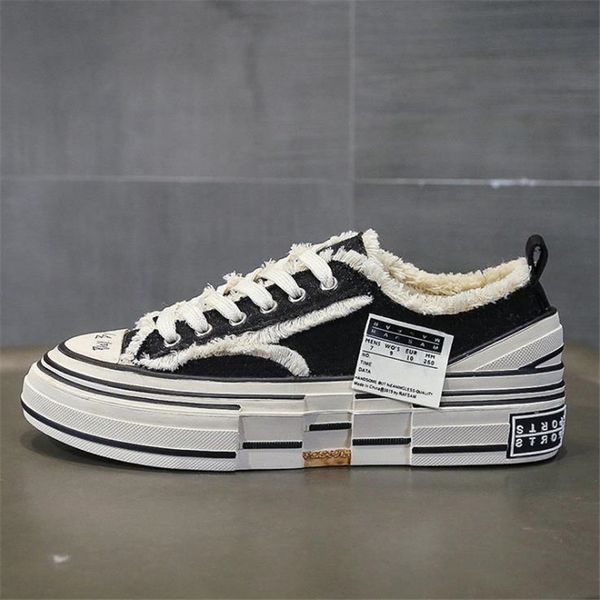 platform sneakers men sport shoes casual basket flat trainers male canvas shoes classic couples shoes zapatos de mujer, Black
platform sneakers men sport shoes casual basket flat trainers male canvas shoes classic couples shoes zapatos de mujer, Black