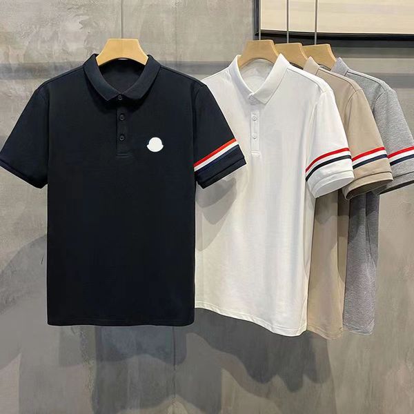 man polos shirts shorts designer tees shirt summer tshirt short sleeves lapel neck mens clothong asian size s-3xl, White;black
man polos shirts shorts designer tees shirt summer tshirt short sleeves lapel neck mens clothong asian size s-3xl, White;black