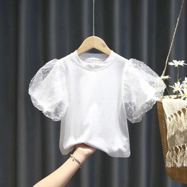 t-shirts girls short-sleeved t-shirt children's bubble sleeve t-shirt baby summer bottoming shirt kids 230509, Blue
t-shirts girls short-sleeved t-shirt children's bubble sleeve t-shirt baby summer bottoming shirt kids 230509, Blue