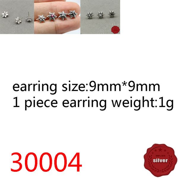 30004 european and american earring jewelry s925 sterling silver fashion personality punk hip-hop personality six star letter classic jewelr, Golden
30004 european and american earring jewelry s925 sterling silver fashion personality punk hip-hop personality six star letter classic jewelr, Golden