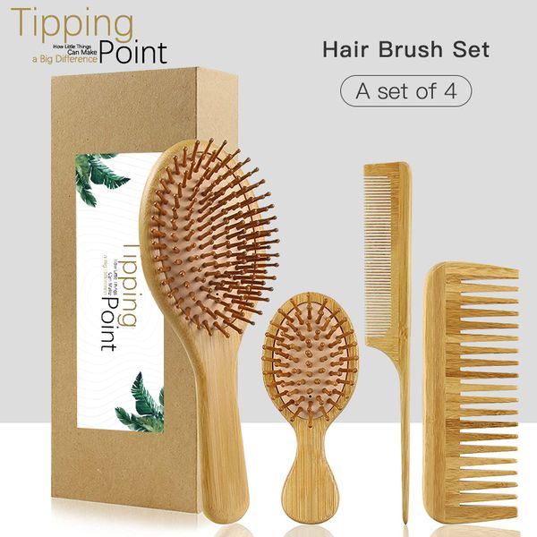 hair brushes 4 buah set sisir bambu sikat kayu alami rambut detangle anti statis pijat kulit kepala wanita untuk perawatan sehat 230510, Silver
hair brushes 4 buah set sisir bambu sikat kayu alami rambut detangle anti statis pijat kulit kepala wanita untuk perawatan sehat 230510, Silver