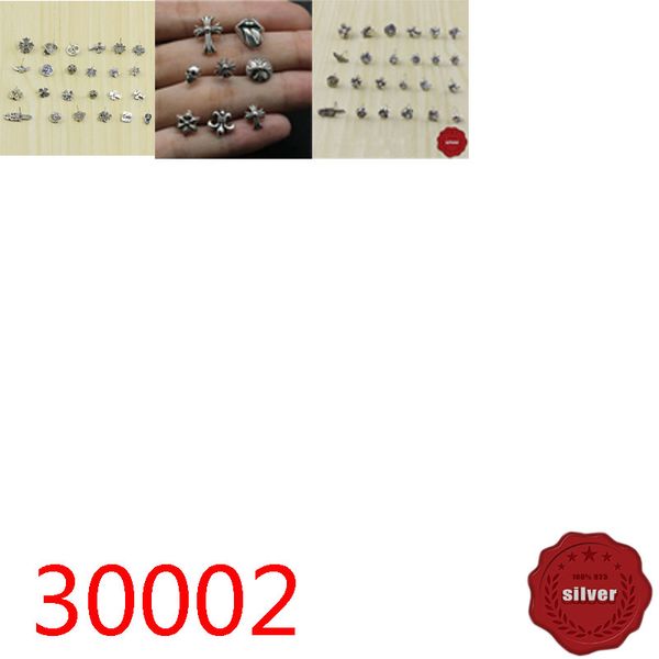 30002 european and american earring jewelry s925 sterling silver fashion personality punk hip-hop personality cross flower letter classic je, Golden
30002 european and american earring jewelry s925 sterling silver fashion personality punk hip-hop personality cross flower letter classic je, Golden