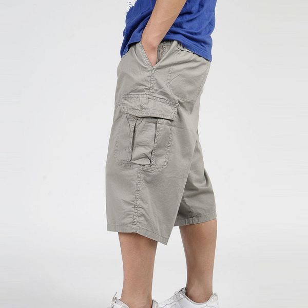 men's shorts 3/4 pants men summer multi-pocket baggy cargo cotton calf length casual trouser male large solid color plus size xl-6xl 23, White;black
men's shorts 3/4 pants men summer multi-pocket baggy cargo cotton calf length casual trouser male large solid color plus size xl-6xl 23, White;black
