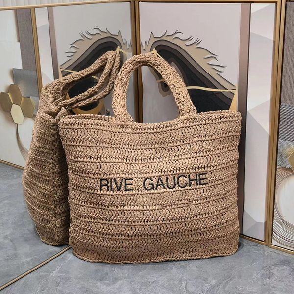 womens designer raffia woven straw bags rive gauche tote purse large capacity beach party holiday luggage beige brown outdoor fashion trends
womens designer raffia woven straw bags rive gauche tote purse large capacity beach party holiday luggage beige brown outdoor fashion trends