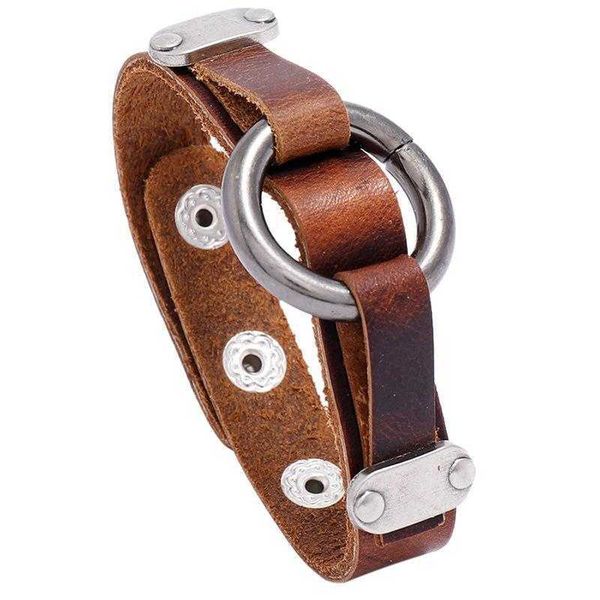 creative personality mens cattle leather bracelet trendy jewelry simple retro circle punk, Golden;silver
creative personality mens cattle leather bracelet trendy jewelry simple retro circle punk, Golden;silver