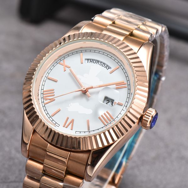 watch quartz mens watches 42mm silver wristband waterproof all stainless steel wristband fashion designer wristwatch ro3, Slivery;brown
watch quartz mens watches 42mm silver wristband waterproof all stainless steel wristband fashion designer wristwatch ro3, Slivery;brown