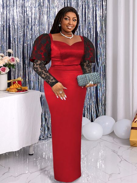 plus size dresses lace patchwork size sweetheart neck long sleeve bodycon elegant ladies evening celebrity cocktail party outfits 4xl 230509, Black
plus size dresses lace patchwork size sweetheart neck long sleeve bodycon elegant ladies evening celebrity cocktail party outfits 4xl 230509, Black