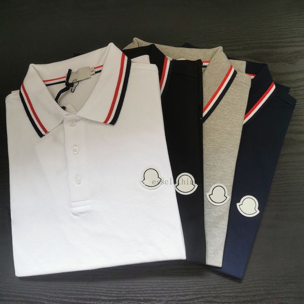 designer mens basic business monclair polos t shirt fashion france brand summer men t-shirts embroidered armbands letter badges polo, White;black
designer mens basic business monclair polos t shirt fashion france brand summer men t-shirts embroidered armbands letter badges polo, White;black