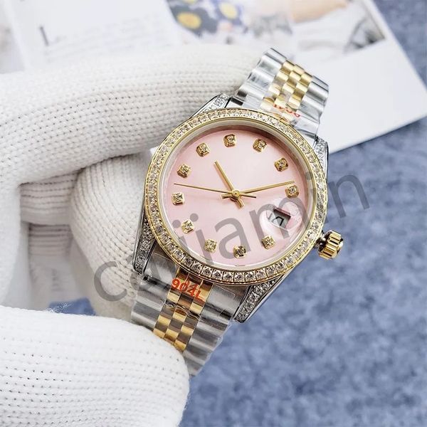 luxury diamond circle women's automatic watch multi-color dial 2813 movement calendar watch 36mm your gas stainless steel gold plated l, Slivery;golden
luxury diamond circle women's automatic watch multi-color dial 2813 movement calendar watch 36mm your gas stainless steel gold plated l, Slivery;golden