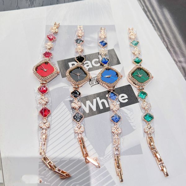 luxury classic watch for women elegant 4/four leaf clover designer watchs watches wristwatch blue red black green fashion wristwatches 904l, Slivery;brown
luxury classic watch for women elegant 4/four leaf clover designer watchs watches wristwatch blue red black green fashion wristwatches 904l, Slivery;brown