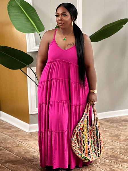 plus size dresses elegant for women size 5xl ladies summer maxi long dress backless strap wholesale bulk drop 230510, Black
plus size dresses elegant for women size 5xl ladies summer maxi long dress backless strap wholesale bulk drop 230510, Black