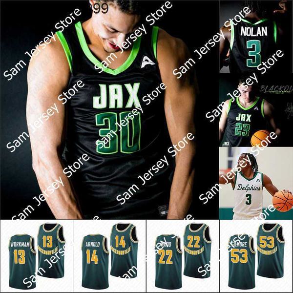 college basketball wears custom 2023 jacksonville dolphins new black basketball jersey ncaa college artis gilmore destin barnes david bell m, Black;red
college basketball wears custom 2023 jacksonville dolphins new black basketball jersey ncaa college artis gilmore destin barnes david bell m, Black;red