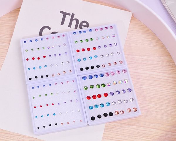 (100pair/lot) 2~6mm high imitation diamond stud inlaid rhinestone shiny multiple colors combination stud resin material for allergy preventi, Golden;silver
(100pair/lot) 2~6mm high imitation diamond stud inlaid rhinestone shiny multiple colors combination stud resin material for allergy preventi, Golden;silver
