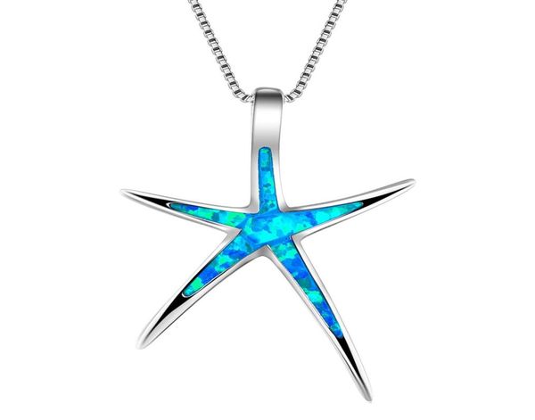 beautiful blue fire opal starfish pendant solid 925 sterling silver necklace for women jewelry gift9168193
beautiful blue fire opal starfish pendant solid 925 sterling silver necklace for women jewelry gift9168193
