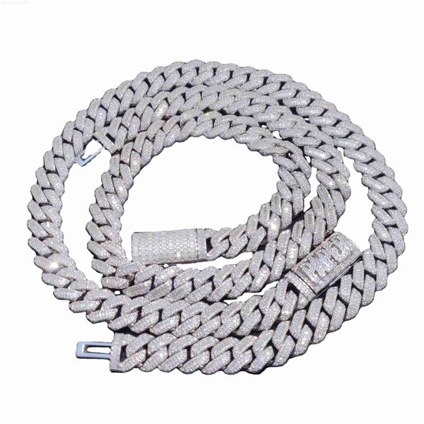 factory custom hip hop vvs moissanite cuban chain lab diamonds iced out miami cuban link gold plated, Silver
factory custom hip hop vvs moissanite cuban chain lab diamonds iced out miami cuban link gold plated, Silver