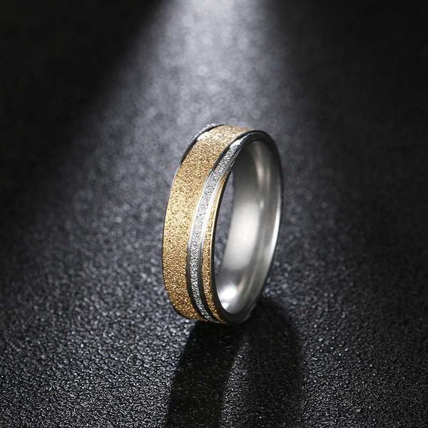 band rings stainless steel rings for women gold color scrub engagement wedding ring jewelry, Silver
band rings stainless steel rings for women gold color scrub engagement wedding ring jewelry, Silver