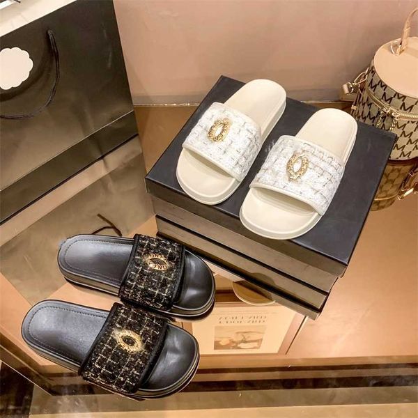 brand logo chan c sandals designer womens slipper tweed leather straw woven slides platform sandal for women slip on summer shoes flats beac, Black
brand logo chan c sandals designer womens slipper tweed leather straw woven slides platform sandal for women slip on summer shoes flats beac, Black