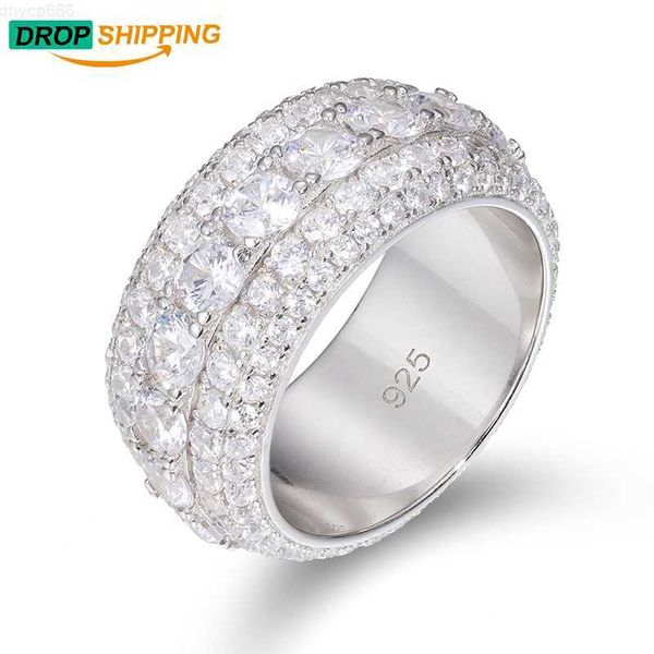 dropshipping engagement jewelry 925 sterling silver 5 row vvs moissanite diamond iced out wedding finger band ring for men women
dropshipping engagement jewelry 925 sterling silver 5 row vvs moissanite diamond iced out wedding finger band ring for men women