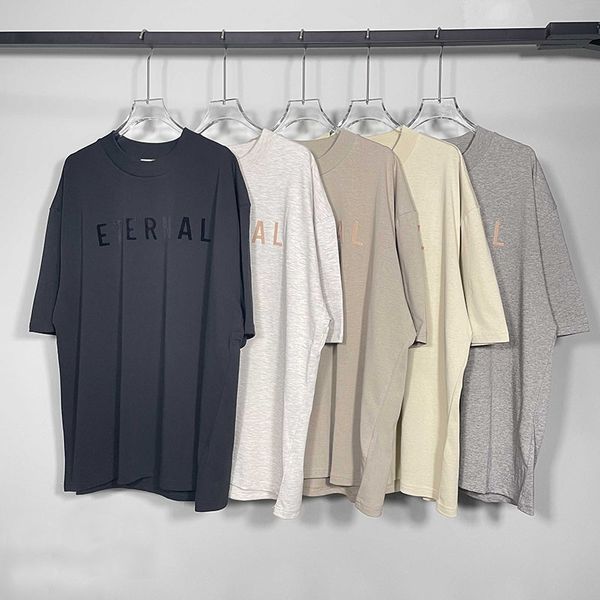t-shirts fashion clothing brand letter eternal flocking printing mens womens short sleeve t-shirt, White;black
t-shirts fashion clothing brand letter eternal flocking printing mens womens short sleeve t-shirt, White;black