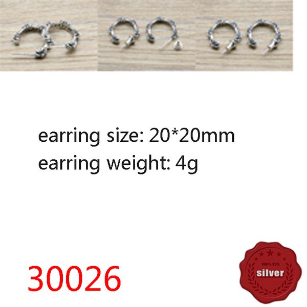 30026 european and american earring jewelry s925 sterling silver fashion personality punk hip-hop personality cross flower letter classic je, Golden
30026 european and american earring jewelry s925 sterling silver fashion personality punk hip-hop personality cross flower letter classic je, Golden