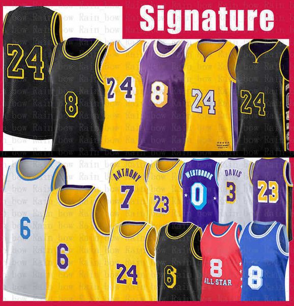2022 Russell Westbrook Carmelo Anthony Basketball Jerseys 0 7 23 6 James Mens Shirts 3 Davis 32 34 75th anniversary C, Mens jersey(huren)
2022 Russell Westbrook Carmelo Anthony Basketball Jerseys 0 7 23 6 James Mens Shirts 3 Davis 32 34 75th anniversary C, Mens jersey(huren)