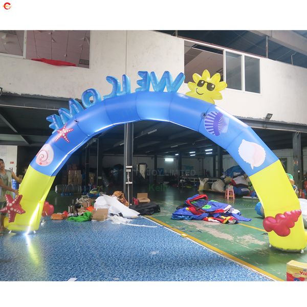 outdoor activities 6x4m modern and beautiful inflatable welcome arch entrance gate promotional archway with letters
outdoor activities 6x4m modern and beautiful inflatable welcome arch entrance gate promotional archway with letters