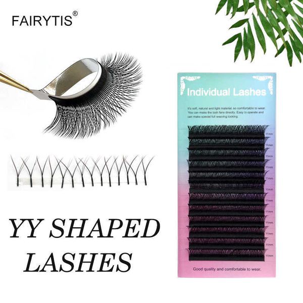 false eyelashes fairytis yy-shape individual eyelash wholesale 12 rows c/d/cc/dd curl natural faux cils fluffy eyelashes extension j230510
false eyelashes fairytis yy-shape individual eyelash wholesale 12 rows c/d/cc/dd curl natural faux cils fluffy eyelashes extension j230510