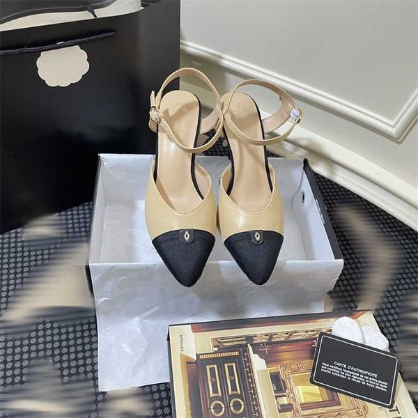 luxury chan c 7cm dress shoes women slingback pump sandals high heels 70mm flat logo pointed toes brushed leather pumps womens designer wedd, Black
luxury chan c 7cm dress shoes women slingback pump sandals high heels 70mm flat logo pointed toes brushed leather pumps womens designer wedd, Black