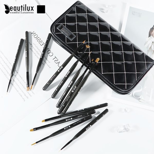 nail brushes kuas kuku c set mewah gel lukisan warna pembuat pola gambar garis profesional kutek 230510, Yellow
nail brushes kuas kuku c set mewah gel lukisan warna pembuat pola gambar garis profesional kutek 230510, Yellow