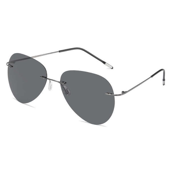 new ultra light frameless intelligent color changing polarized driver's day and night dual use super elastic mirror frame frog sunglass, White;black
new ultra light frameless intelligent color changing polarized driver's day and night dual use super elastic mirror frame frog sunglass, White;black